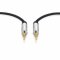 Sentivus AU000 Premium Audio Klinken Kabel (3,5mm Stecker auf 3,5mm Stecker), Vergoldete Kontakte, 1,50m, schwarz