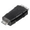 HDMI Typ C Adapter HDMI-Kupplung 19pol. auf HDMI-Stecker 19pol. Typ C (Mini-HDMI)