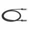 Sentivus AU090 Premium Toslink Optisches Kabel, Digital-Audiokabel, 1,00m, schwarz