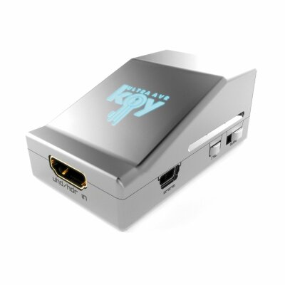 HDFury HDF0100 AVR Key HDMI Audioauskupplung aus 4K-Signalen für Full HD AV-Receiver, unterstützt alle Audio-Formate