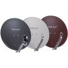DUR-line Select 60/65cm Anthrazit Satelliten-Schüssel - Test + Sehr gut + Aluminium Sat-Spiegel