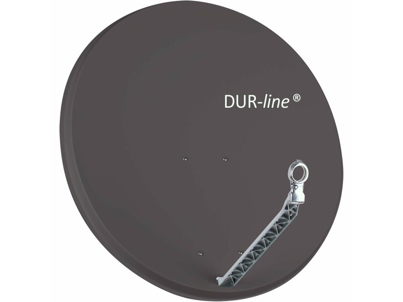 Ultra Quad LNB 4 TN Satanlage DUR-line® Select 85/90 Aluminium anthrazit 
