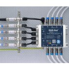 DUR-line MS 5/12 Blue eco Stromspar Multischalter - für 12 SAT Teilnehmer/TV - kein Netzteil notwendig - 0 Watt Standby Multiswitch [Digital, HDTV, FullHD, 4K, UHD]