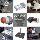 DUR-line MS 5/8 G-HQ Multischalter - SAT für 8 Teilnehmer/TV - mit stromspar Netzteil - Made in Germany - Multiswitch [Digital, HDTV, FullHD, 4K, UHD]