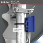 DUR-line 2/1 DiseqC Schalter - im Wetterschutzgehäuse für den Empfang von 2 Satelliten für 1 Teilnehmer - LNB Signal Umschalter/Switch für SAT Receiver - für Multifeed-Anlagen ohne Multischalter