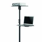 LogiLink BP0069 Verstellbarer Projektor-/Laptopwagen Schwarz