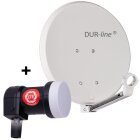 DUR-line DSA 40 G + +Ultra Single LNB - 1 Teilnehmer Set