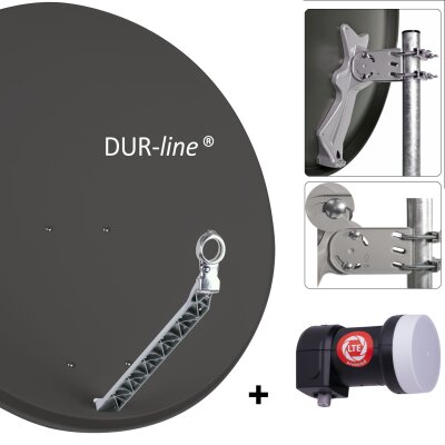DUR-line Select 85/90 A + +Ultra Single LNB - 1 Teilnehmer Set