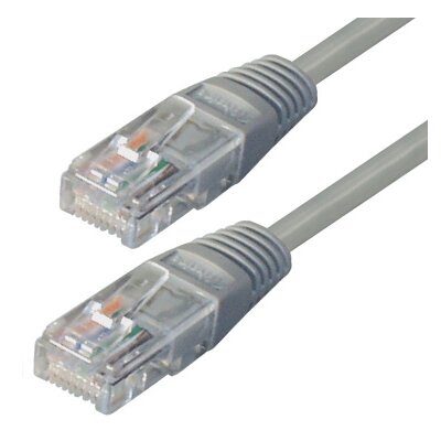 Netzwerkkabel CAT 5e (Ethernet LAN Patchkabel RJ45) 1m