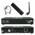Maxytec Multibox 4K UHD 2160p H.265 HEVC Android & E2 Linux, 8GB Flash, USB3.0, 150Mbit WLAN, DVB-S2 Sat & DVB-T2/C Combo Tuner Receiver Schwarz
