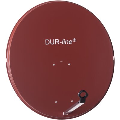 DUR-line MDA 90 Rot - Alu Sat-Antenne
