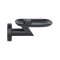 PureMounts PM-SOM-040 Wandhalterung kompatibel mit SONOS ONE und SONOS PLAY:1™, Kabelmanagement, Fixmontage, Wandabstand: 151mm, Traglast: 3kg, schwarz