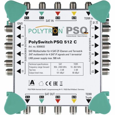 Polytron PSQ 512 C - Kaskade