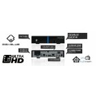 GigaBlue IPBOX UHD IP 4K Ultra E2 IPTV Multiroom Receiver, 1x DVB-S2x Single Tuner