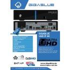 GigaBlue IPBOX UHD IP 4K Ultra E2 IPTV Multiroom Receiver, 1x DVB-S2x Dual Tuner