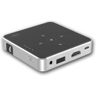 Schneider Consumer Mini Projektor, kompatibel mit 1080P - SC75S, DLP LED RGB, HDMI, USB, Micro SD-Karte, 200 Gramm, 2 Stunden Laufzeit