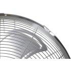 Nordic Home Culture FT-563 Tisch- und Fussboden Ventilator Windmaschine Bodenventilator, Chrome, 18 Zoll, 45 cm