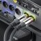 sonero® Premium Audio Adapterkabel, 1,00m, 3.5mm Klinke auf 2x Cinch Stecker, vergoldete Kontakte, schwarz