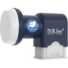 DUR-line Blue ECO Quad - Stromspar-LNB - 4 Teilnehmer - Premium-Qualität - [ Test SEHR GUT *] 4-Fach, digital, Full HD, 4K, 3D