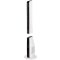 Nordic Home Culture 2-in-1 Säulenventilator und Luftzirkulator - 3 Geschwindigkeitsstufen - Bis zu 7.5 Stunden Timer - Standventilator Turmventilator 40 W - inkl. leise Schlaf-Modus - 111 cm Höhe