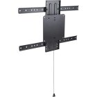 PureMounts LPM-10 Wandhalterung für TV Geräte / Whiteboards mit 94-203 cm (37-80 Zoll), VESA: 200x200 bis 600x400, 360° drehbar, Wandabstand: 45mm, Traglast max: 50kg, schwarz