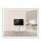 conecto LM-FS02NWE Professional TV-Ständer Standfuß für Flachbildschirm LCD LED Plasma höhenverstellbar 37-70 Zoll (94-178 cm, bis 70 kg Tragkraft) max. VESA 600x400mm, Aluminium, weiß