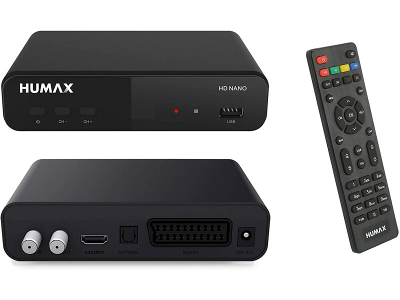 Humax HD Nano Digitaler HD Satellitenreceiver 1080P Digital HDTV Sat-