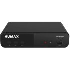 Humax HD Nano Digitaler HD Satellitenreceiver 1080P Digital HDTV Sat-Receiver mit 12V Netzteil Camping - Astra vorinstalliert - HDMI, SCART, DVB-S/S2 + HDMI Kabel