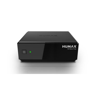 HUMAX HD NANO Free TV Satelliten-Receiver (HDMI, Dolby Digital Plus, Unicable) schwarz