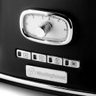 Westinghouse WKTT809BK Retro Serie Vier-Schlitz Toaster schwarz