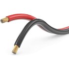 conecto 100m Lautsprecherkabel Lautsprecher Boxen Kabel 2x1,5mm² CCA rot/schwarz