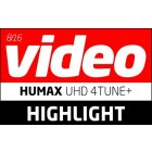 HUMAX Digital UHD 4tune+ Quad Tuner Sat Receiver (6 Mon. HD Plus, PVR Ready, WLAN, Bluetooth, CI+, IP Server, UPnP Server, Wechselfestplatte)