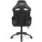 L33T Extreme Gaming Stuhl HQ Bürostuhl Ergonomischer Chefsessel E-Sport PC-Stuhl mit Nacken-, u. Lendenwirbelkissen, PU-Lederbezug, Hohe Rückenlehne, Verstellbarer Schreibtischstuhl E-Sports Gaming Chair, schwarz/blau