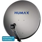 Humax Professional 75cm Alu Sat Antenne Satelliten-Schüssel Aluminium Sat-Spiegel anthrazit