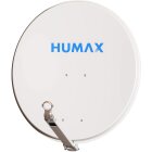 Humax Professional 75cm Alu Sat Antenne Satelliten-Schüssel Aluminium Sat-Spiegel hellgrau