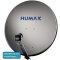 Humax Professional 90cm Alu Sat Antenne Satelliten-Schüssel Aluminium Sat-Spiegel ziegelrot