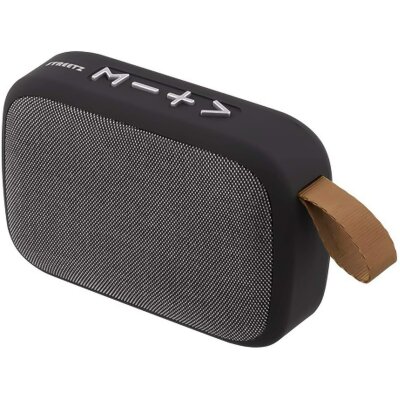 Streetz CM855 Bluetooth Box | Tragbare Bluetooth Box mit 3 W Leistung | portabler Lautsprecher mit umwerfendem Sound | Bis zu 3 Stunden kabellos Musik abspielen | mit Freisprechfunktion für Telefonate