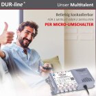 DUR-line DCS 552-16 Unicable-Multischalter für 32 Teilnehmer - Made in Germany - für Quad oder 2X Wideband LNB - 2 x 16 SCR/DCSS User Bands - kaskadierbar [Digital, HDTV, FullHD, 4K, UHD]