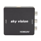 sky vision HRC 02 HDMI zu  3x RCA / AV / FBAS
