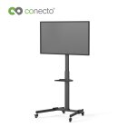 conecto CC50789 TV Standfuß für LCD/LED/Plasma Bildschirme von 81-140 cm (32-55 Zoll) schwarz