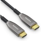 sonero® 25m HDMI Kabel 2.0b, Glasfaser Hybrid, UHD...