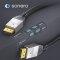 sonero® Premium DisplayPort Kabel, 2,00m, UltraHD / 4K / 60Hz, schwarz