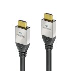sonero® Premium High Speed HDMI Kabel mit Ethernet, 1,00m, UltraHD / 4K / 60Hz, 18Gbps, schwarz