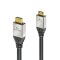 sonero® Premium High Speed Mini HDMI Kabel mit Ethernet, 1,00m, UltraHD / 4K / 60Hz, 18Gbps, schwarz