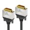sonero® Premium Dual Link DVI Kabel, 7,50m, WQXGA (2560x1600), schwarz