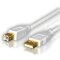 Sentivus UC040-180 USB 2.0 Kabel / Druckerkabel (USB-A Stecker - USB-B Stecker), 1,80m, weiß
