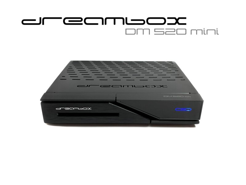 Dreambox DM520 HD 1x DVB-C/T2 Tuner PVR ready Full HD 1080p H.265 Linux Receiver 