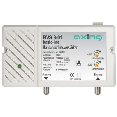 AXING BVS 3-01 Hausanschlussverstärker 30dB