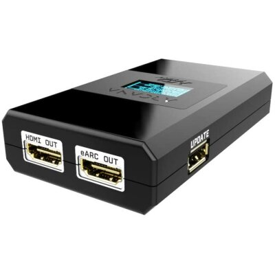 HDFury Arcana HDF0160, HDMI Scaler und eARC Adapter, kompatibel mit Allen Audioformaten, mit Skalierungsoption, Konverter für HDMI-Quellen und eARC Soundsysteme, B-Ware wie NEU
