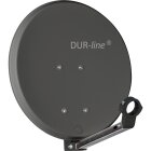 DUR-line DSA 40 Anthrazit - Alu Sat-Antenne, B-Ware wie NEU